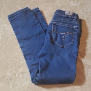 Girls Shinny Jeans